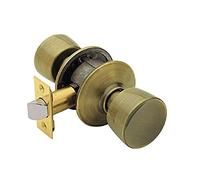 Schlage F10 BEL 609 16-080 10-027 Bell Hall and Closet Knob, Antique Brass