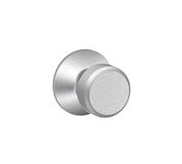 Schlage F10 BWE 626 Bowery Passage Lock Knob, Satin Nickel