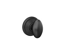 Schlage F10 SIE 622 16-080 10-027 Siena Hall and Closet Knob, Matte Black