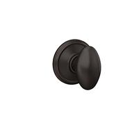 SCHLAGE F10 SIE 716 16-080 10-027 Siena Hall and Closet Knob, Aged Bronze Lock Company