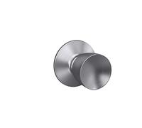 SCHLAGE F10 V BEL 626 Bell Door Knob, Hall & Closet Passage Lock, Satin Chrome