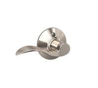 SCHLAGE F170 Acc 618 RH Non-Turning Right Hand Accent Lever, Polished Nickel Lock Company