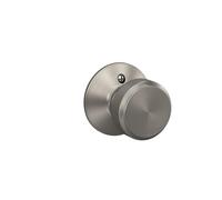 SCHLAGE F170 BWE 619 Bowery Dummy Trim Knob, Aged Bronze Lock Company
