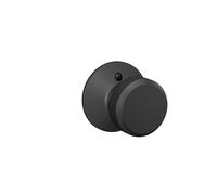 Schlage F170 BWE 622 Bowery Dummy Trim Knob, Matte Black