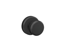Schlage F170 BWE 622 GSN Greyson Collection Bowery Dummy Trim Knob, Matte Black