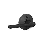 SCHLAGE F170-LAT Latitude Single Dummy Door Lever, Matte Black