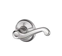 Schlage F170FLA625RH Flair Right Hand Dummy Lever, Bright Chrome