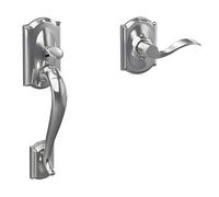 SCHLAGE FE285 625 Acc CAM LH Lower Half Handleset, Bright Chrome