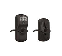 Schlage FE595 PLY 716 ACC Plymouth Keypad Entry with Flex-Lock and Accent Style Levers, Aged Bronze Schlage Lock Company