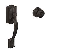 SCHLAGE Lock Company Camelot FE285 CAM 716 GEO Georgian Style Front Entry Handle Bronze