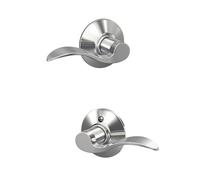 Schlage Lock Company F10 Acc 625 Accent Z-Wave Connect Camelot Touchscreen Deadbolt, Bright Chrome, Regular