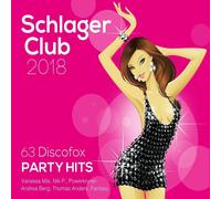 SCHLAGER CLUB 2018 (63 DISCOFOX PARTY HITS-BEST OF DIGIPAK) 3 CD NEW