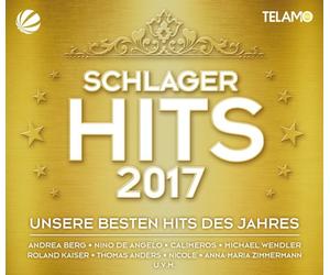 SCHLAGER HITS 2017 - ANDREA BERG/MICHAEL WENDLER/THOMAS ANDERS/+ 3 CD+DVD NEW