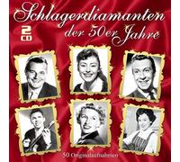 SCHLAGERDIAMANTEN DER 50ER JAHRE 2 CD NEW
