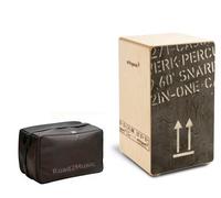 SCHLAGWERK CAJON CP 404 BLACK 2 IN 1 WITH ROAD2MUSIC Case CP40 4blk