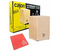 Schlagwerk CBA1S Cajon Kit + Keepdrum Seat Pad Red