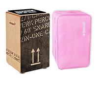 Schlagwerk CP404 BLK Cajon + Kepdrum Bag Pink + Kepdrum Seat Pad