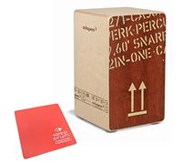 Schlagwerk CP404 Red Cajon + Keepdrum Seat Pad Red