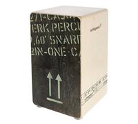 Schlagwerk CP404BLK 2inOne Snare Cajon (Birch, Black Print)