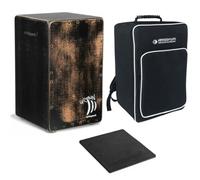 Schlagwerk CP5230 Urban OS Cajon Grunge Black + Keepdrum Bag