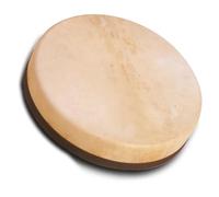Schlagwerk RTS41 Frame Drum Natural - Hand Drum with cross-handle - ⌀ 40 cm / 16 inch / 8 cm high - Goatskin, tunable - Beech Wood - Shaman Drum Made in Germany
