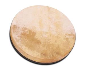 Schlagwerk RTS51 Frame Drum Natural - Hand Drum with cross-handle - ⌀ 50 cm / 20 inch / 8 cm high - Goatskin, tunable - Beech Wood - Shaman Drum Made in Germany