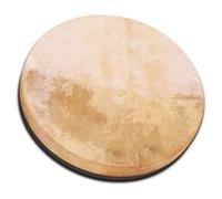 Schlagwerk RTS61 Frame Drum Natural - Hand Drum with cross-handle - ⌀ 60 cm / 24 inch / 8 cm high - Goatskin, tunable - Beech Wood - Shaman Drum Made in Germany