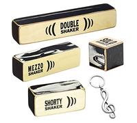 Schlagwerk Shaker Set SK20 + SK30 + SK35 + SK40 + Keepdrum Treble Clef Pendant