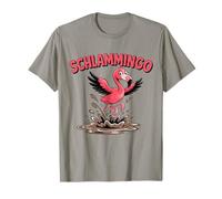 Schlammingo Flamingo Word Game and Fun Animal Saying T-Shirt