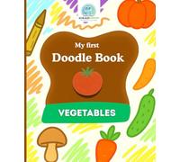SchlaueKinder Doodle Book Vegetables for Ages 1 and Up: Big and clear vegetable illustrations | Perfect for first doodles, learning about foods, and ... early creativity (SchlaueKinder Doodle Books)
