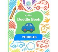 SchlaueKinder Doodle Book Vehicles for Ages 1 and Up: Big and simple vehicle illustrations for small hands | Perfect for discovering vehicles and ... creativity: 4 (SchlaueKinder Doodle Books)