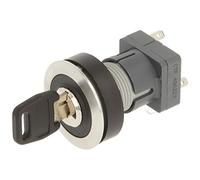 Schlegel 23.001.489 Key Switch Stainless Steel Locking 2 Positions 12-15 o'clock, Push Contact Sensor 1 Changer