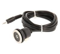Schlegel 23.001.552 Jack Plug Socket Stainless Steel 1x 2.5 mm 3-Pin Jack Plug Socket 1x Cable Length 200 cm and 2.5 mm Jack Plug