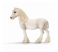 SCHLEICH 13735 Shire mare Farm World Toy Figurine for children aged 3-8 Years, Grey
