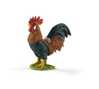 SCHLEICH 13825 Rooster Farm World Toy Figurine for children aged 3-8 Years