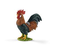 Schleich Figurine 13825 Rooster – FARM WORLD – Ages 3+ – 3 x 6 x 6 cm