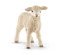 Schleich Farm World, Realistic Farm Animal Toys for Boys and Girls, Baby Lamb Toy Figurine