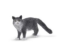 Schleich Farm World, Realistic Cute Animal Toys for Boys and Girls, Maine Coon Cat Toy Figurine