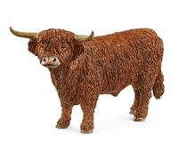 Schleich 13919 Farm Animal Highland Bull Toy Figurine
