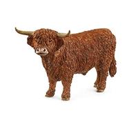 SCHLEICH 13919 Highland Bull Farm World Toy Figurine for children aged 3-8 Years