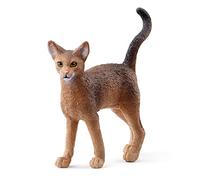 SCHLEICH 13964 Abyssinian Cat Farm World Toy Figurine for children aged 3-8 Years