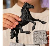SCHLEICH 13975 Friesian Stallion, from 5 years HORSE CLUB - Figurine, 5 x 16 x 11 cm
