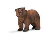 SCHLEICH 14685 Grizzly bear Wild Life Toy Figurine for children aged 3-8 Years