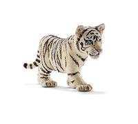 SCHLEICH 14732 Tiger cub, white Wild Life Toy Figurine for children aged 3-8 Years
