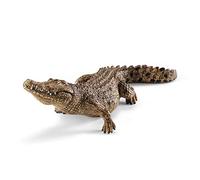 schleich 14736 Crocodile with Movable Jaw Wild Life Toy Figurine for children ages 3-8 Years