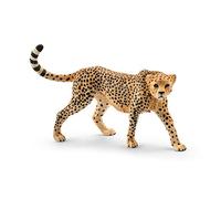 Schleich Wild Life, Animal Figurine, Animal Toys for Boys and Girls 3-8 years old, Female Cheetah, Ages 3+