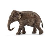 SCHLEICH 14753 Asian elephant, female Wild Life Toy Figurine for children aged 3-8 Years