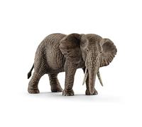 schleich 14761 WILD LIFE African elephant, female Figurine for ages 3+, Black