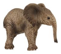 SCHLEICH 14763 African baby elephant Wild Life Toy Figurine for children aged 3-8 Years