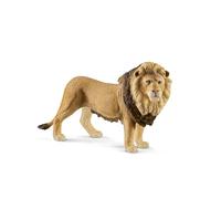 SCHLEICH 14812 Lion Wild Life Toy Figurine for children aged 3-8 Years, Brown